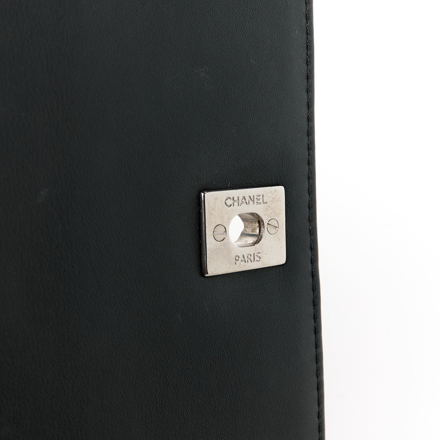 Chanel Calfskin Small Tramezzo Flap Black 6 of 10