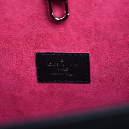 Louis Vuitton Epi Neverfull MM Black Hot Pink 7 of 13