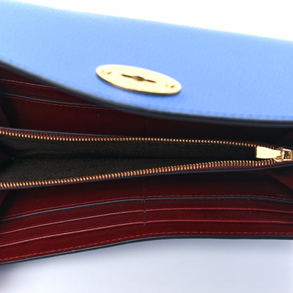 Mulberry Small Classic Grain Darley Wallet Mulberry Blue 5 of 6