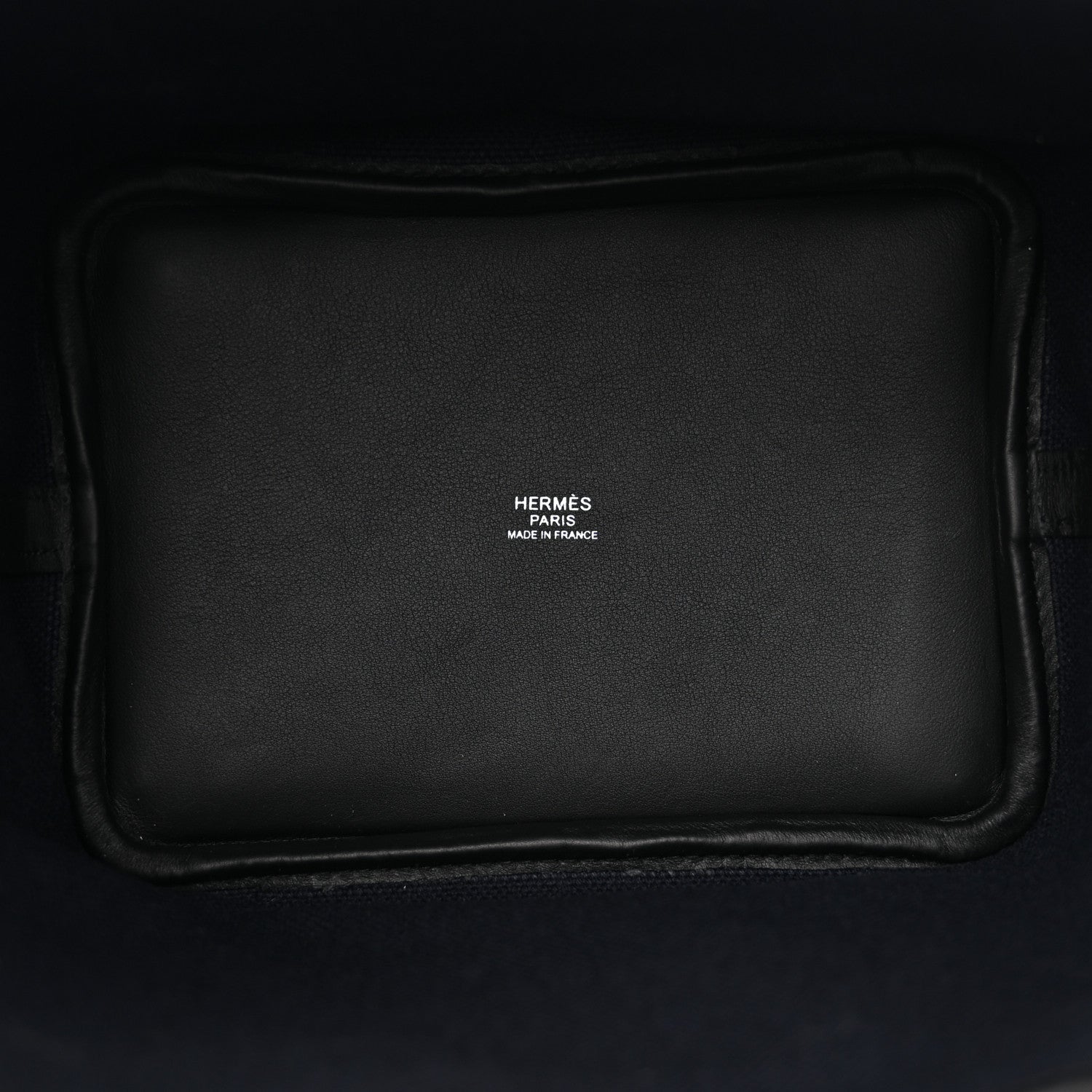 Hermes Toile Goeland Swift Cargo Picotin Lock 18 Bleu Marine 5 of 11
