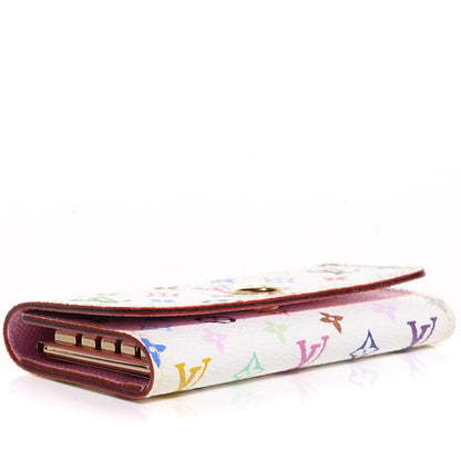 Louis Vuitton Monogram Multicolor Multicles 4 Key Holder White Litchi 4 of 7