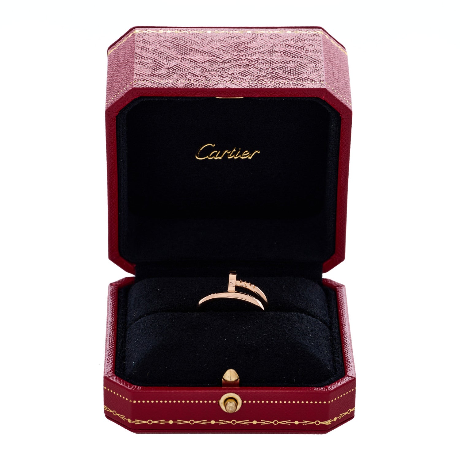 Cartier 18K Pink Gold Juste Un Clou Ring 53 6.25 5 of 5