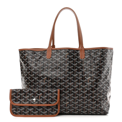 Goyard Goyardine Saint Louis PM Black Gold 1 of 10