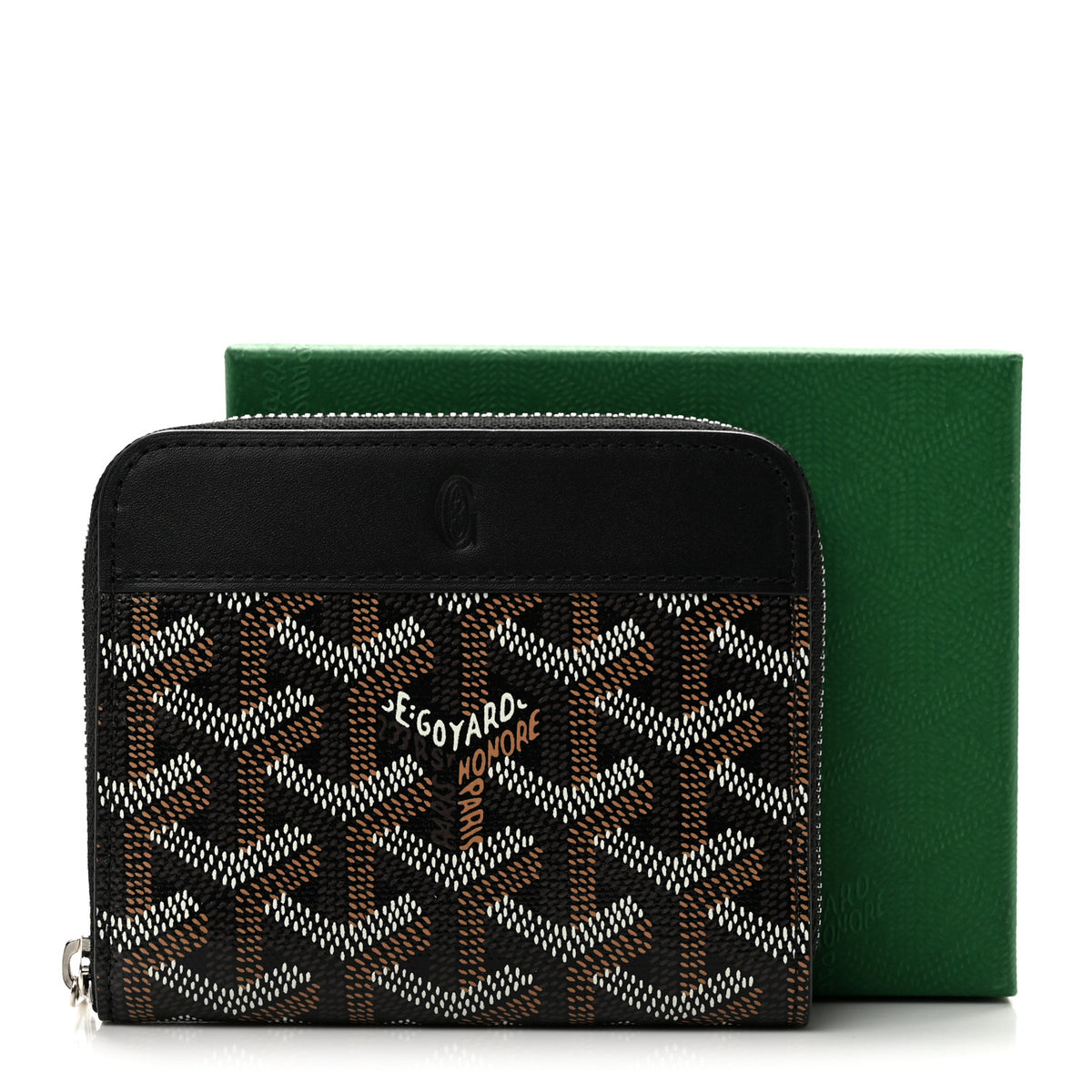 Goyard Goyardine Matignon PM Wallet Black 10 of 10