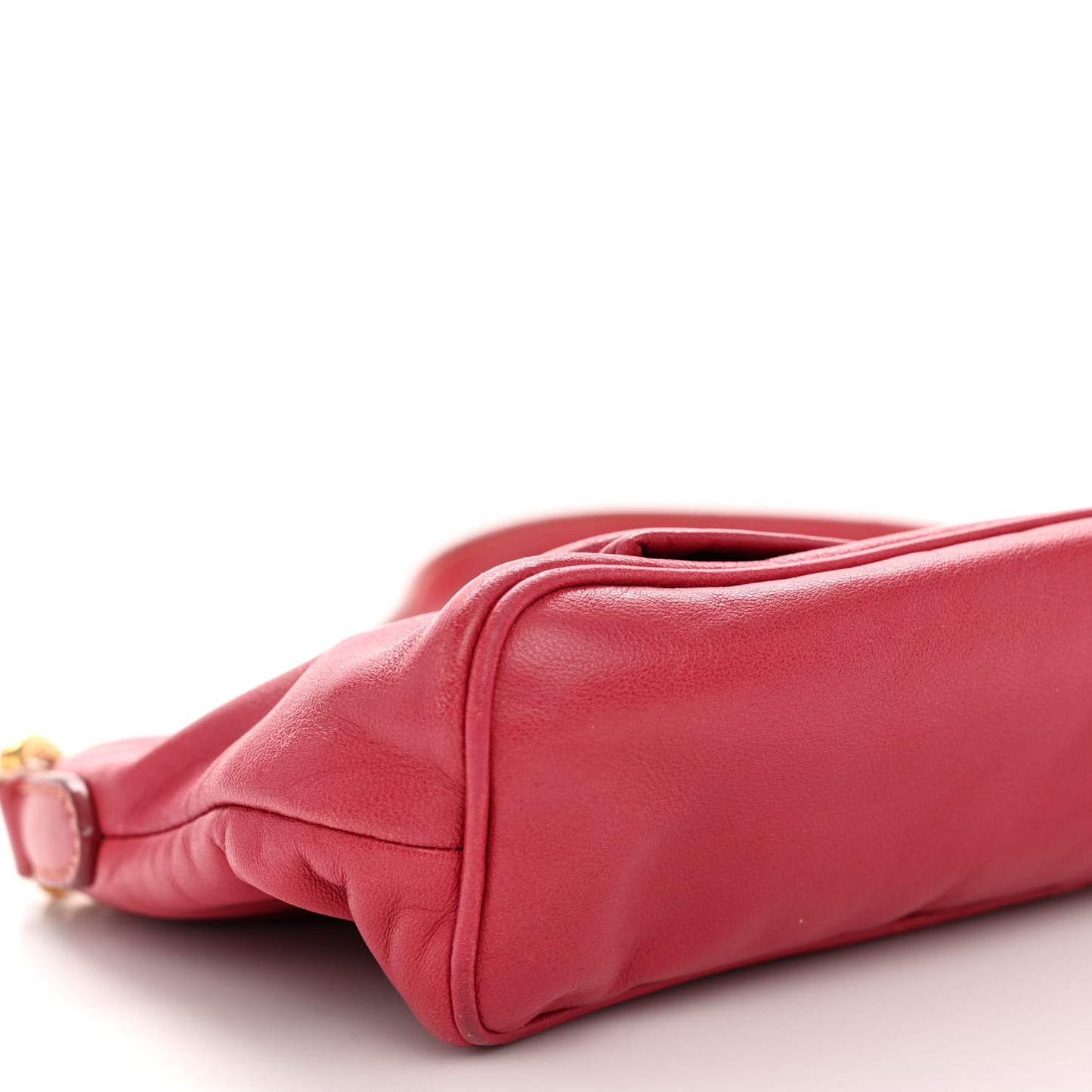 Nappa Fiocco Bow Pochette Peonia