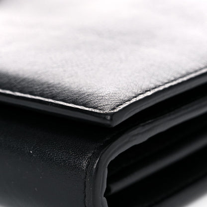 Saint Laurent Calfskin Classic Y Ligne Chain Wallet Black 8 of 20