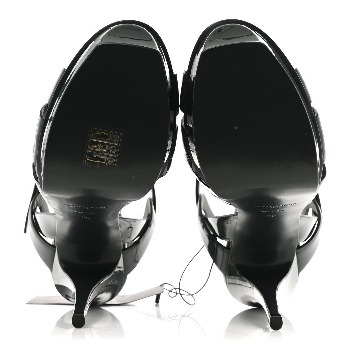 Patent Tribute 105 Platform Sandals 39 Mystic Green