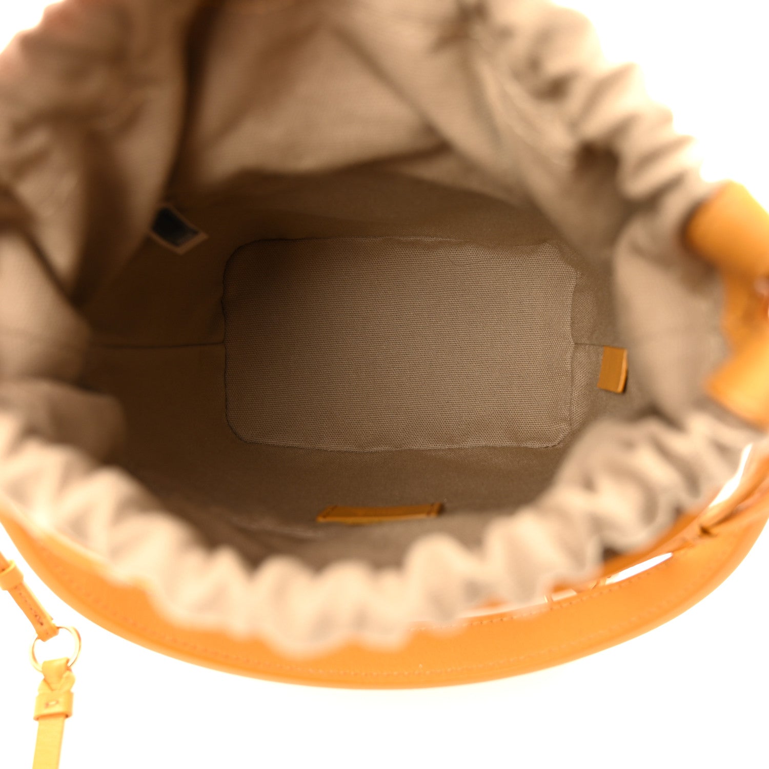 Chloe Smooth Calfskin Small Roy Bucket Bag Burning Camel 5 of 10