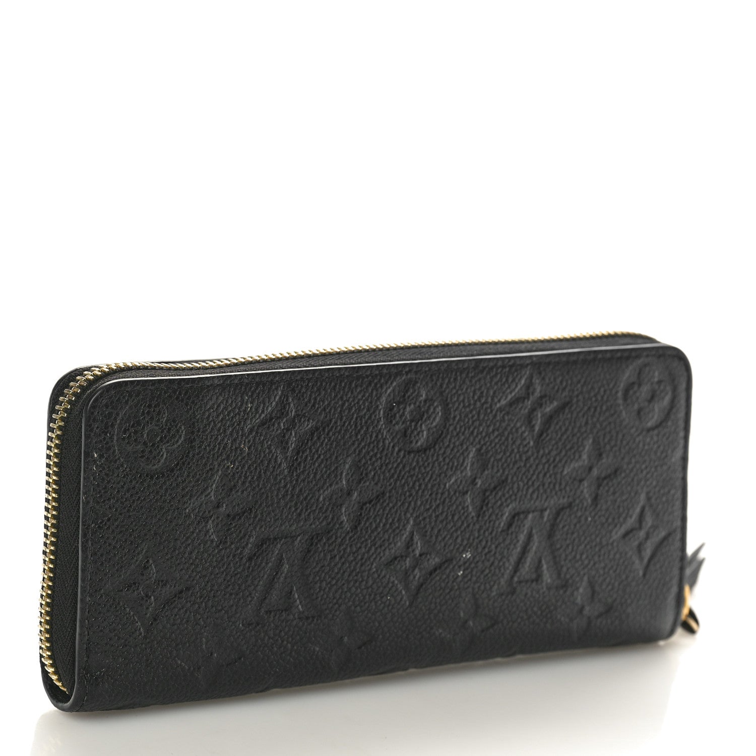 Louis Vuitton Empreinte Clemence Wallet Black 3 of 8