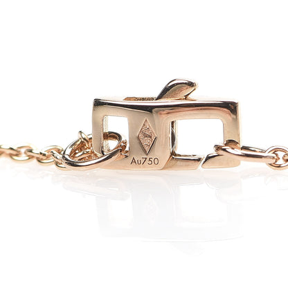 Louis Vuitton 18K Pink Gold Empreinte Pendant Necklace 5 of 10