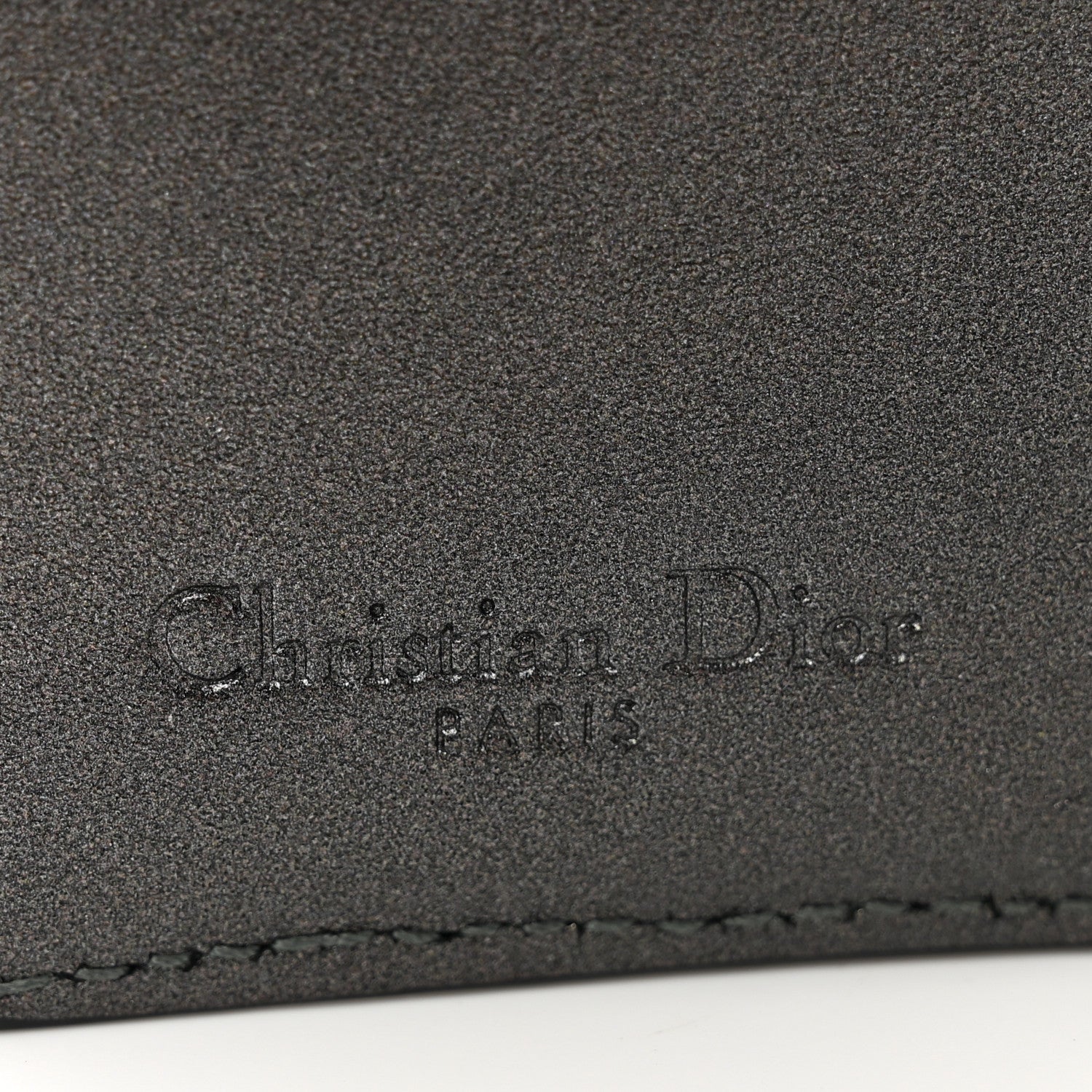Christian Dior Metallic Grained Calfskin Cannage Lady Dior French Wallet Gunmetal 6 of 8