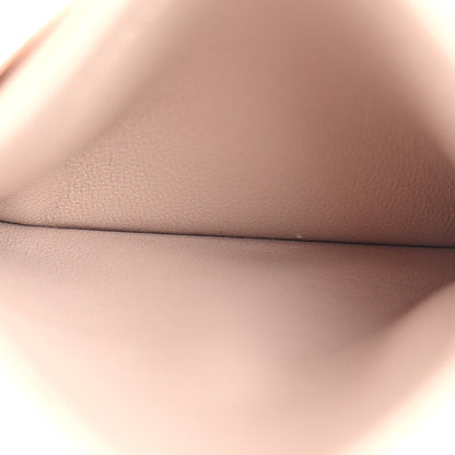 Christian Dior Grained Calfskin Cannage Diorama Card Holder Rose Poudre 5 of 8