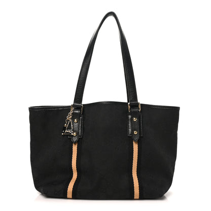 Gucci Monogram Medium Jolicoeur Tote Black 1 of 11