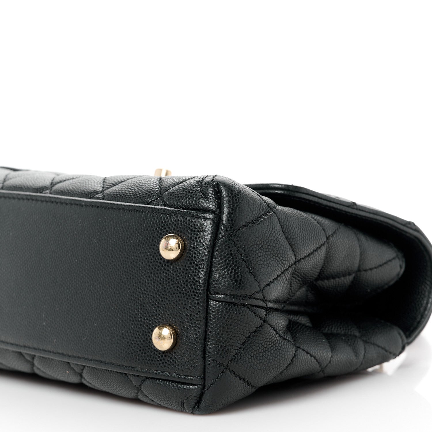 Chanel Caviar Quilted Mini Coco Handle Flap Black 11 of 11