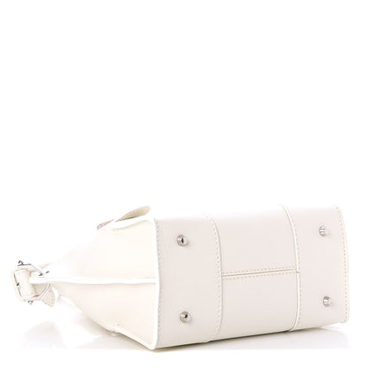 Alexander McQueen Grained Calfskin Small Legend Satchel White 5 of 7