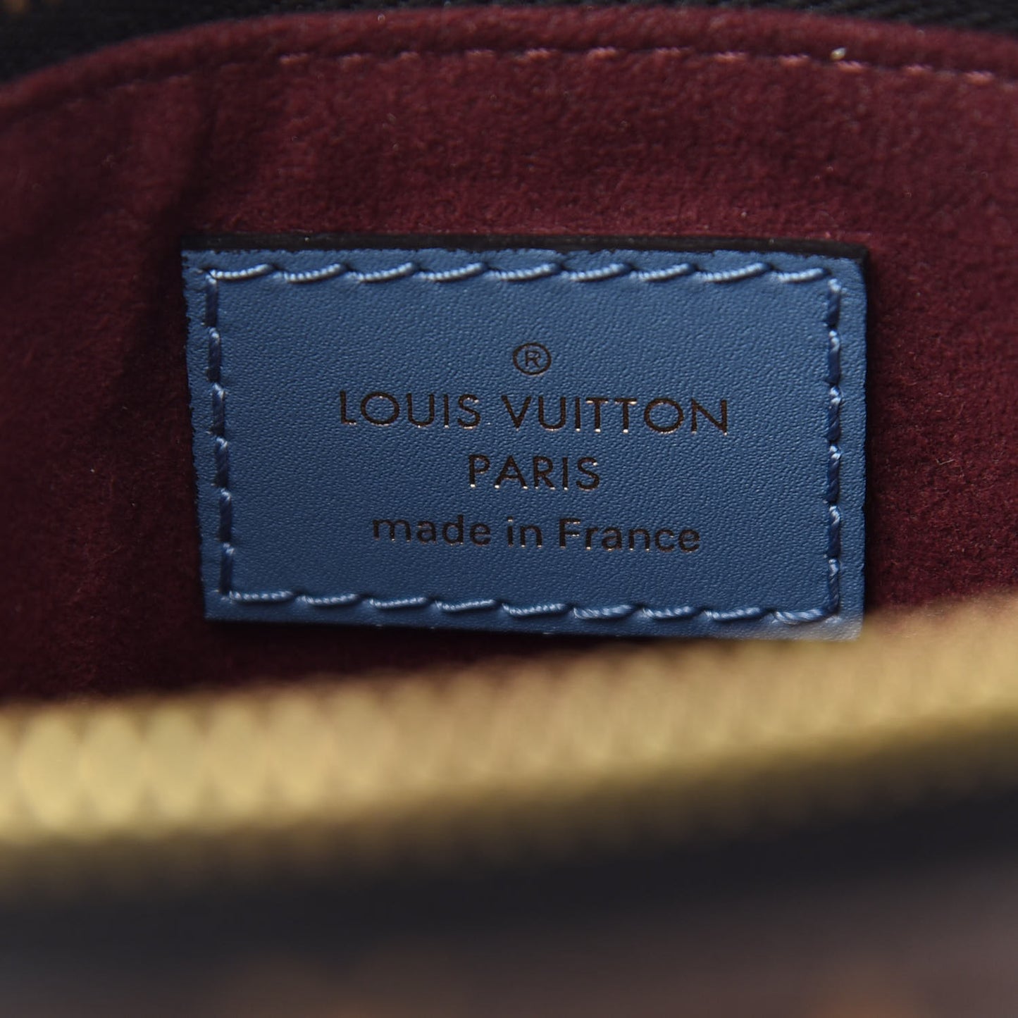 Monogram Beaubourg Hobo Mini Bordeaux Red Peach Safran Blue Jean Blue