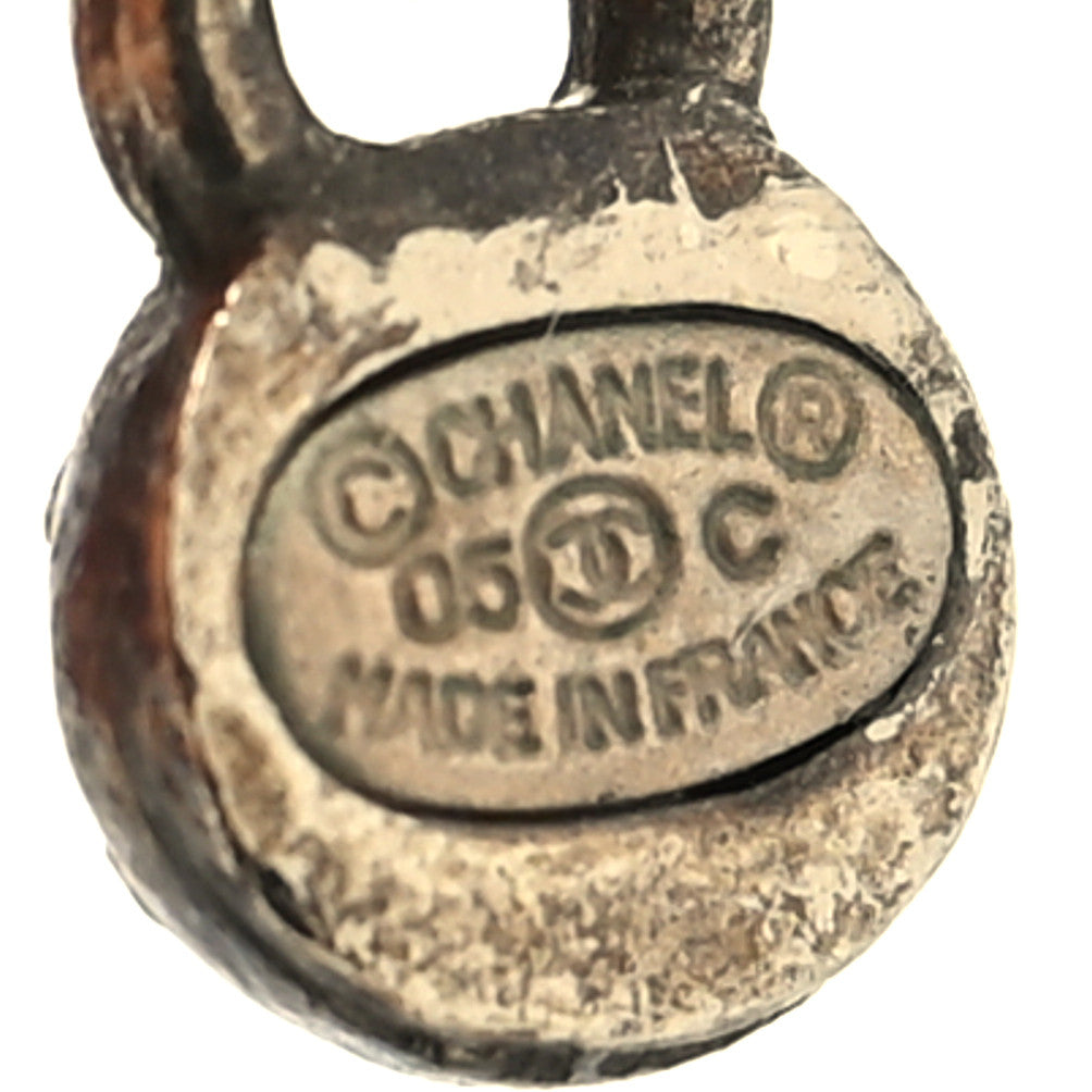 Pearl Crystal Shell Necklace Gold