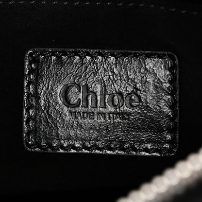 Chloe Natural Shiny Calfskin Small Marcie Satchel Black 7 of 10