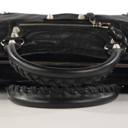 Balenciaga Agneau Giant 12 Silver Hardware City Black 5 of 9