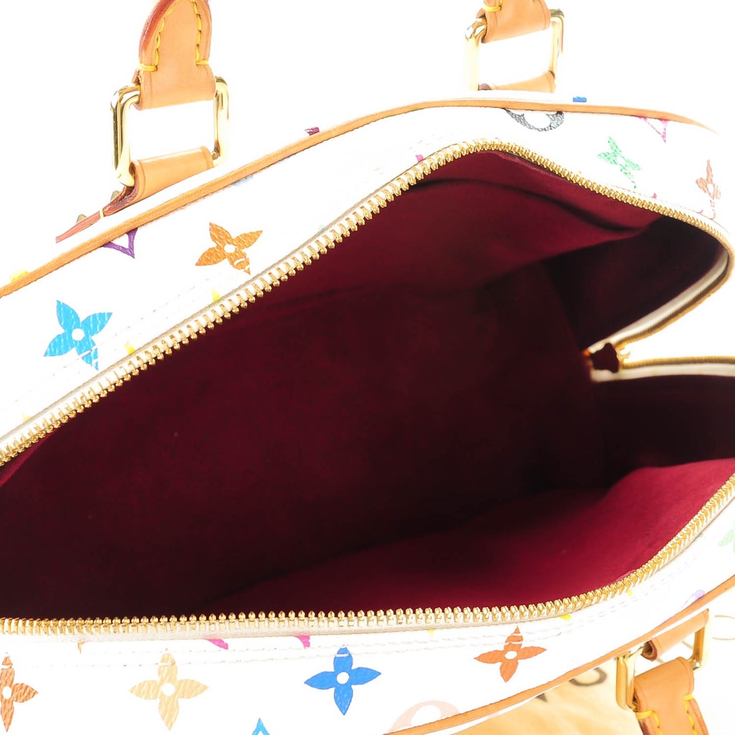 Monogram Multicolor Trouville White
