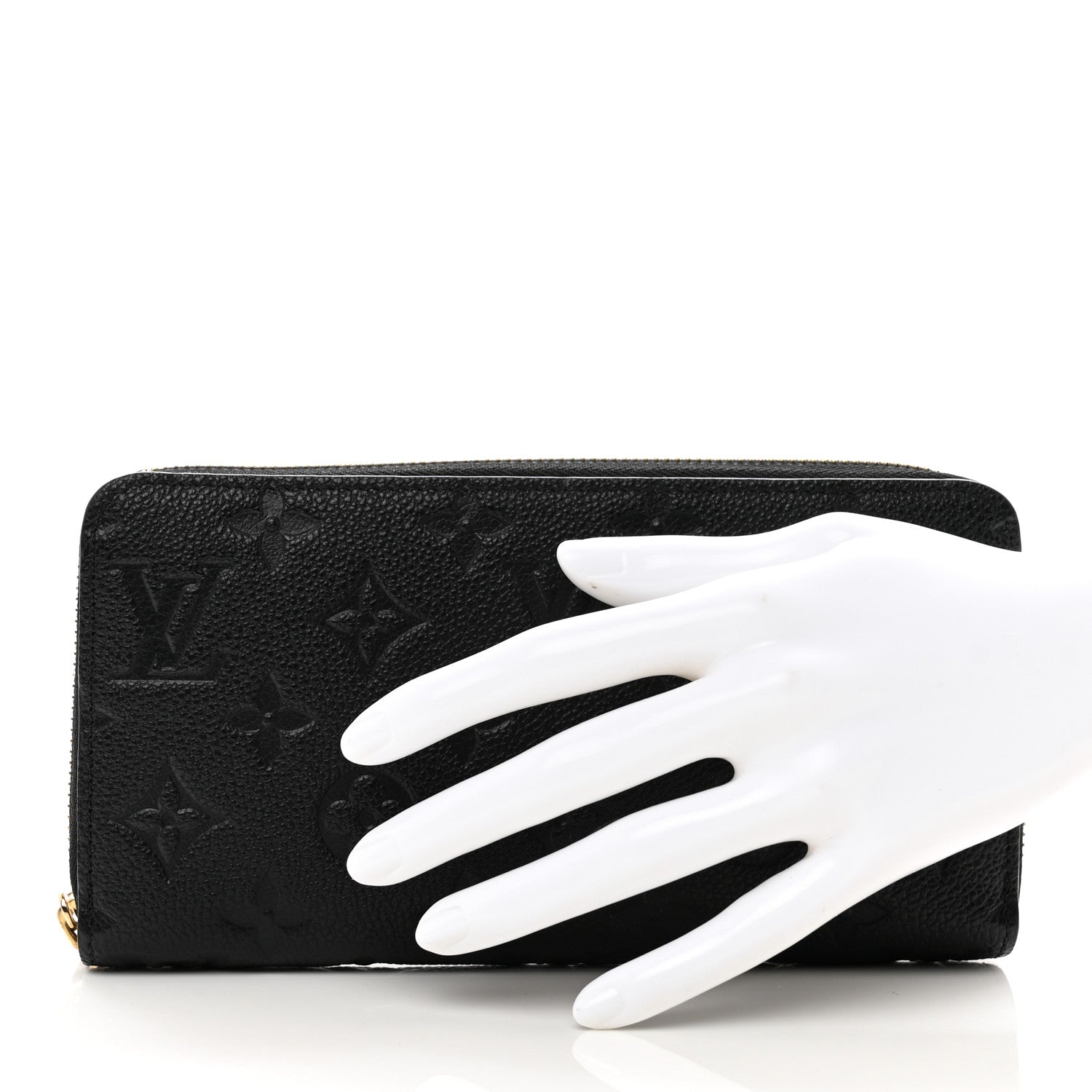 Louis Vuitton Empreinte Zippy Wallet Black 2 of 7