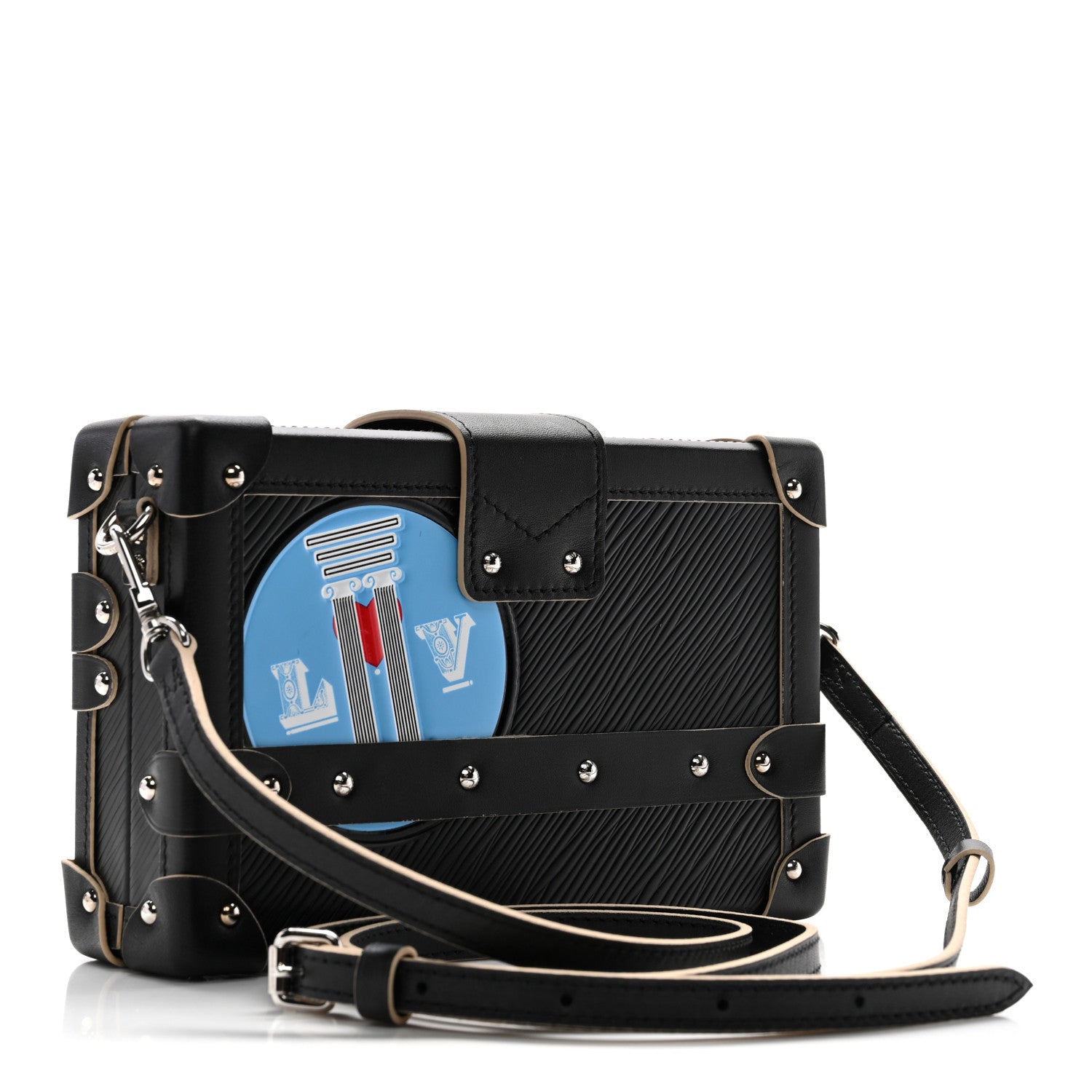 Louis Vuitton Epi World Tour Petite Malle Black 3 of 9