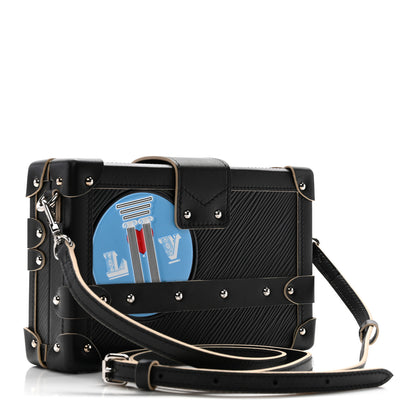 Louis Vuitton Epi World Tour Petite Malle Black 3 of 9