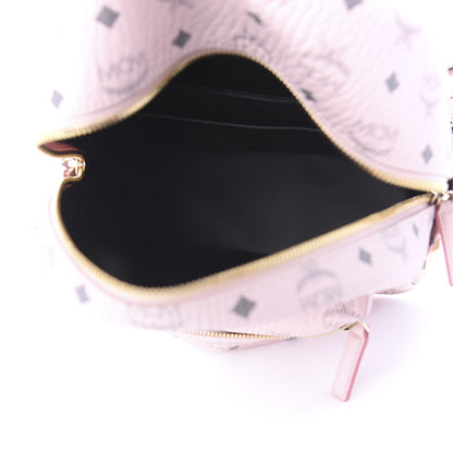 MCM Visetos Small Side Stud Stark Backpack Soft Pink 4 of 8