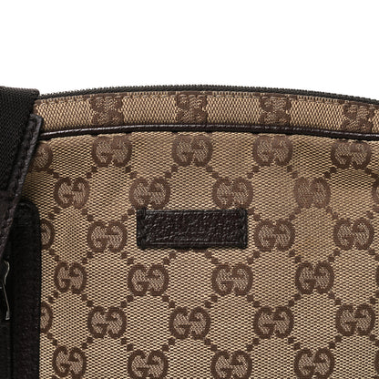 Gucci Monogram Messenger Bag Dark Brown 8 of 10