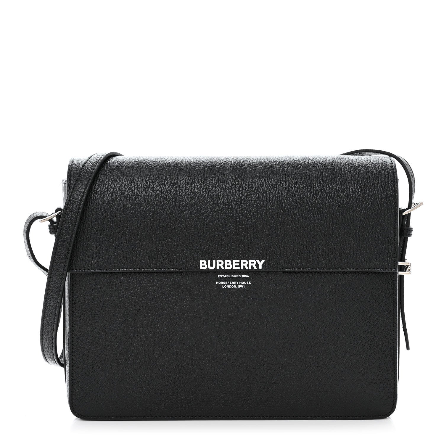 Burberry Grained Calfskin Large Grace Bag Black 1 of 12
