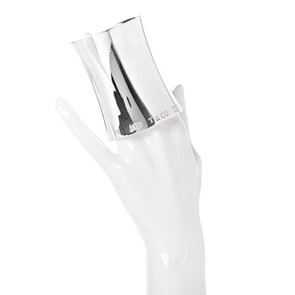 Tiffany Sterling Silver Large 1837 Cuff Bracelet 2 of 4