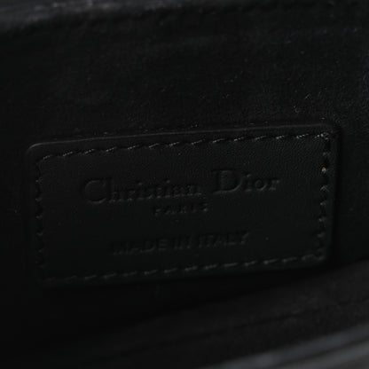 Christian Dior Ultra Matte Calfskin Mini Saddle Bag Black 6 of 9