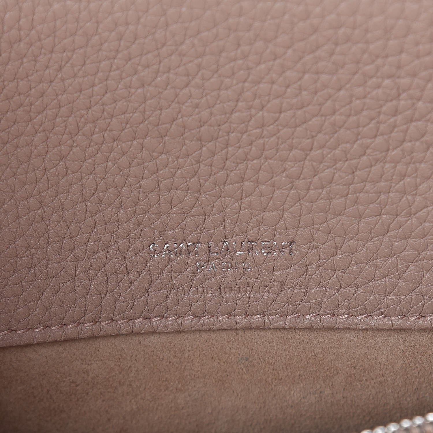 Saint Laurent Grained Calfskin Nano Sac De Jour Souple Nude 6 of 8