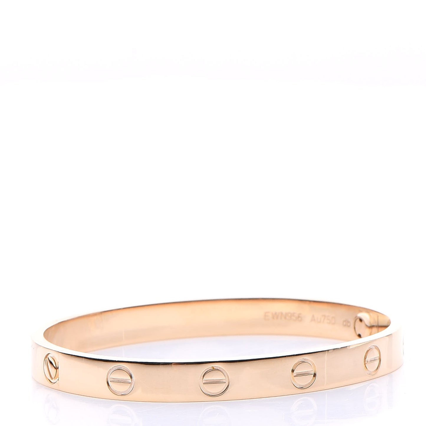 18K Yellow Gold LOVE Bracelet 16