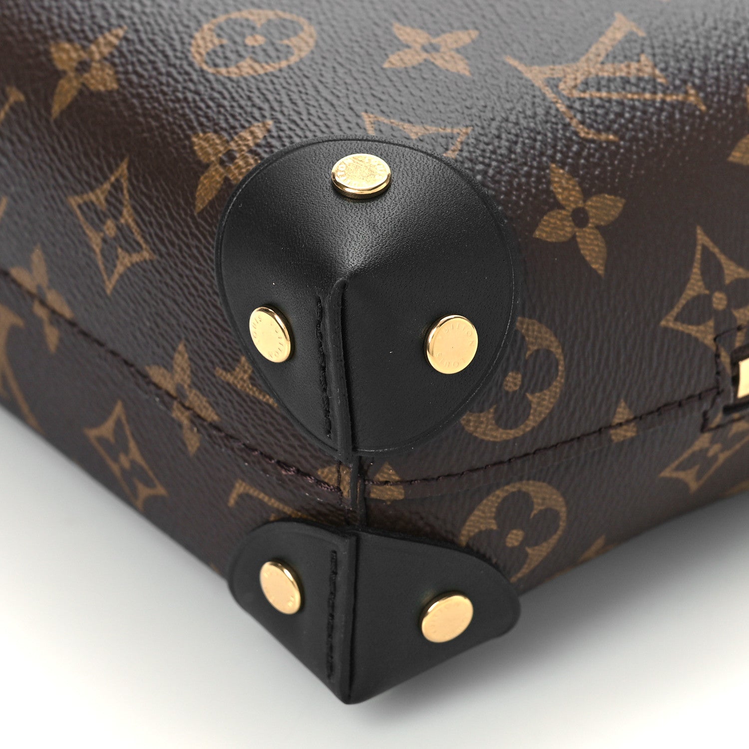 Louis Vuitton Monogram Petite Malle Souple Black 9 of 9