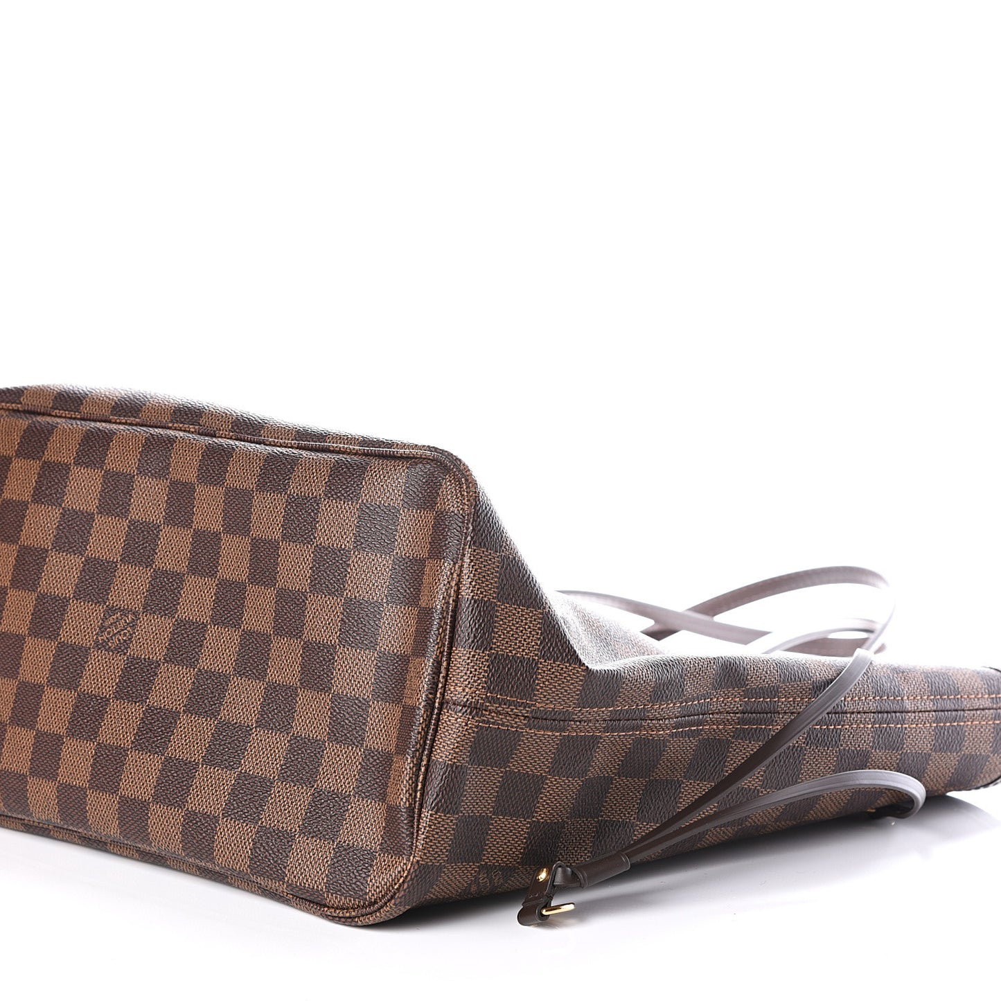 Damier Ebene Neo Neverfull MM Rose Ballerine