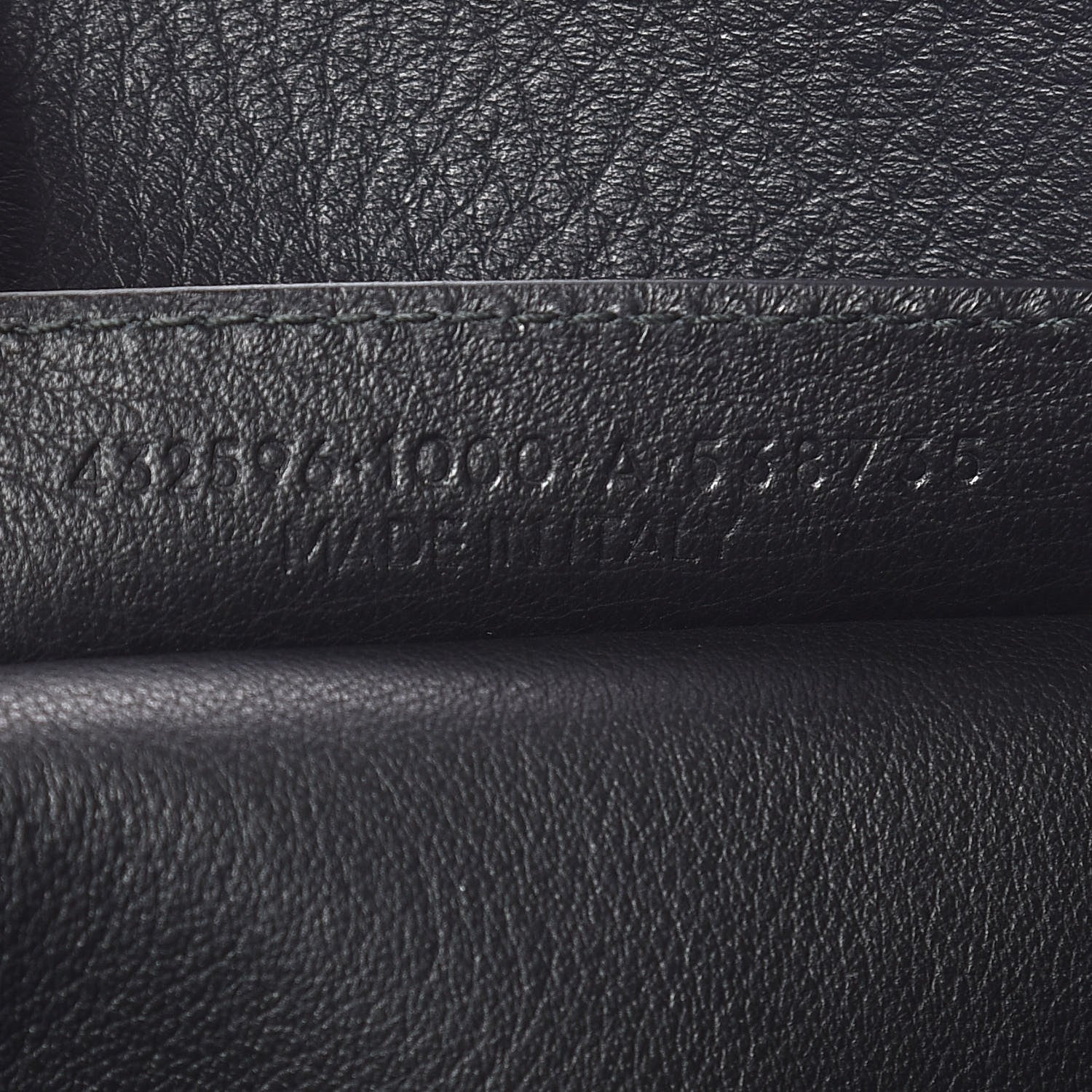 Balenciaga Veau Papier B4 Zip Around Tote Black 9 of 9