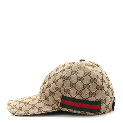 Gucci Monogram Web Baseball Hat M Beige Cocoa 4 of 8