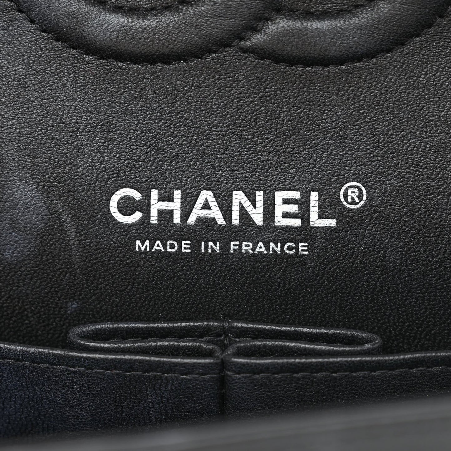 Lambskin Quilted Medium Double Flap So Black