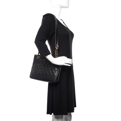 Chanel Caviar Quilted Shoulder Bag Black 2 of 15