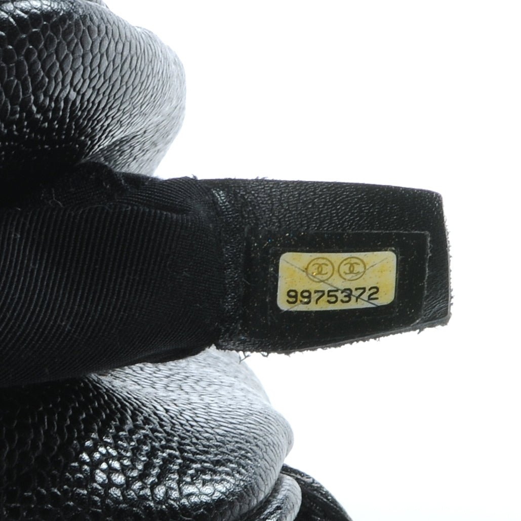 Caviar Small Bowler Black
