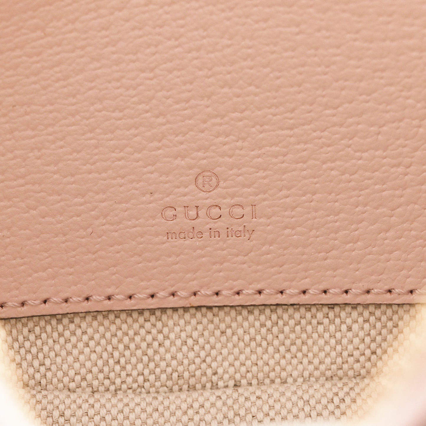 Monogram Jumbo GG Textured Dollar Calfskin Mini Ophidia Half Moon Hobo Beige Perfect Pink