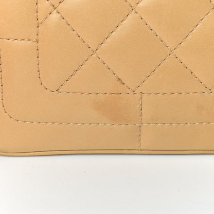 Chanel Lambskin Quilted Tassel Shoulder Bag Beige 10 of 11