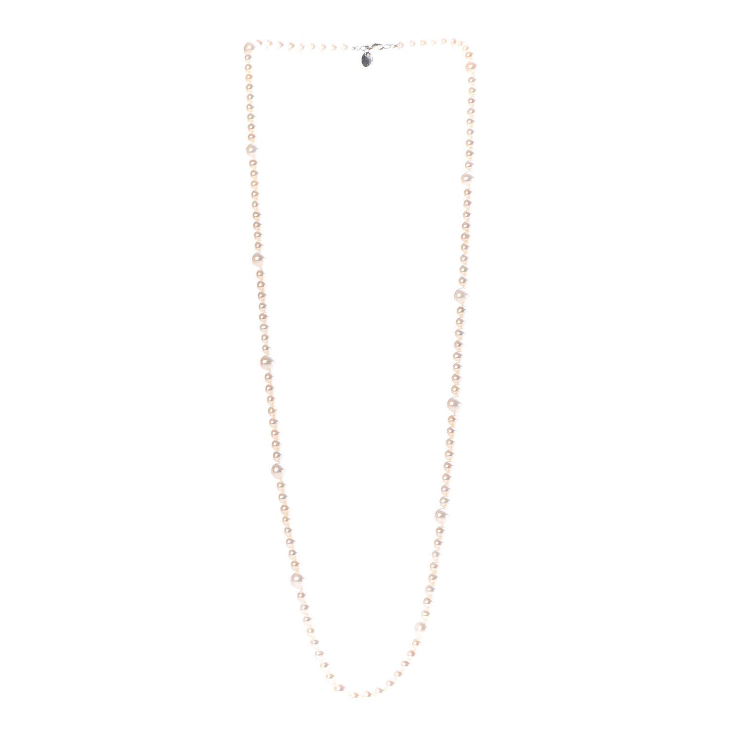 Sterling Silver Pearl 5.5-9mm Ziegfeld Strand Necklace