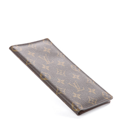 Louis Vuitton Monogram Porte Valeurs Checkbook Wallet 3 of 5