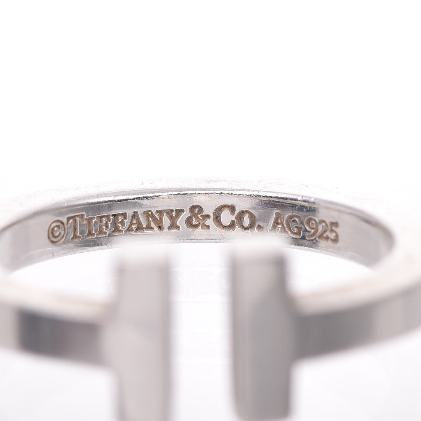 Sterling Silver T Wire Ring 54 6.75