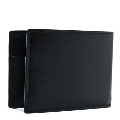 Gucci Boarded Plutone Calfskin GG Marmont Bi-Fold Wallet Black 3 of 7