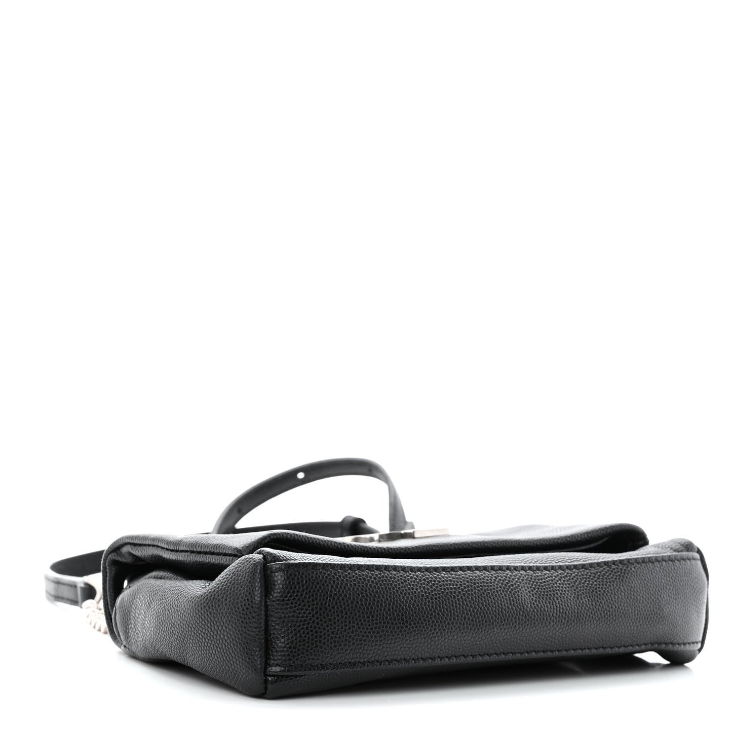 Grain De Poudre Monogram Toy West Hollywood Fold-Over Bag Black