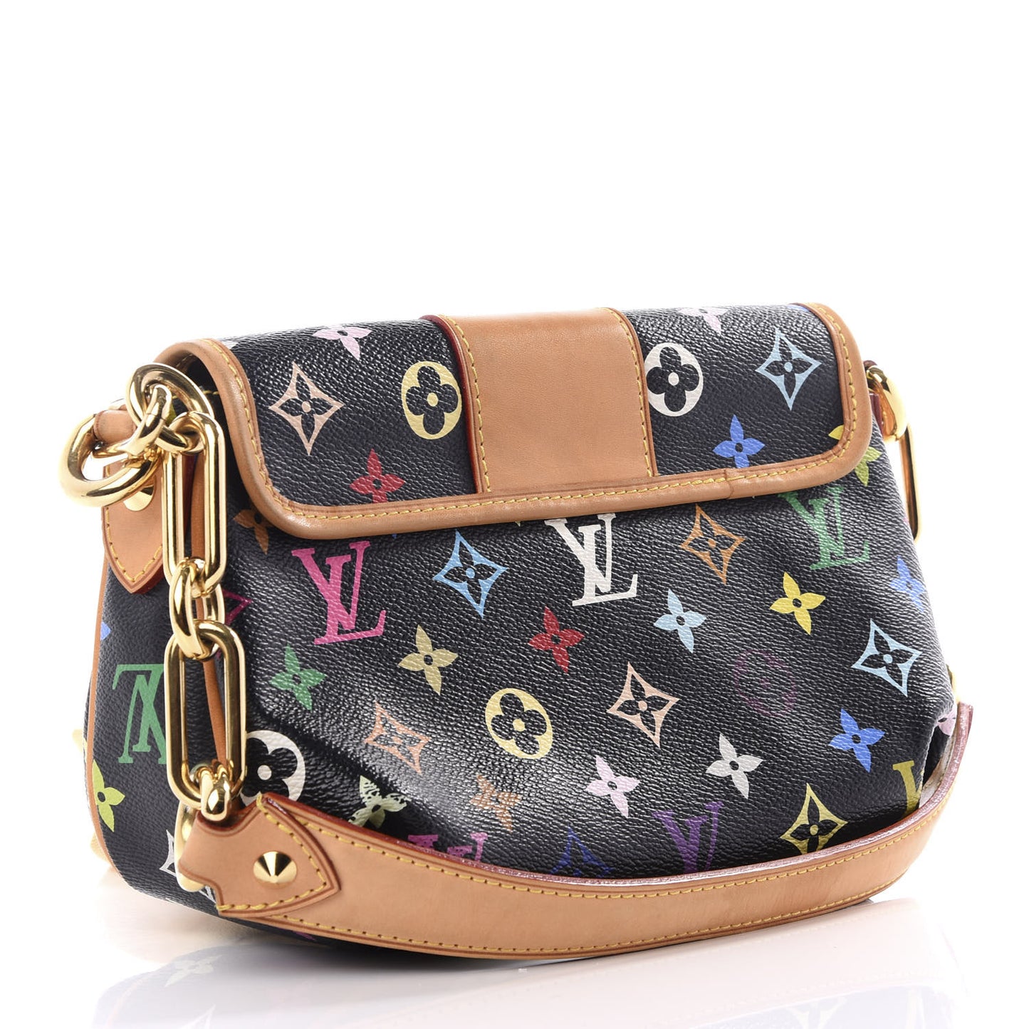 Monogram Multicolor Patti Black