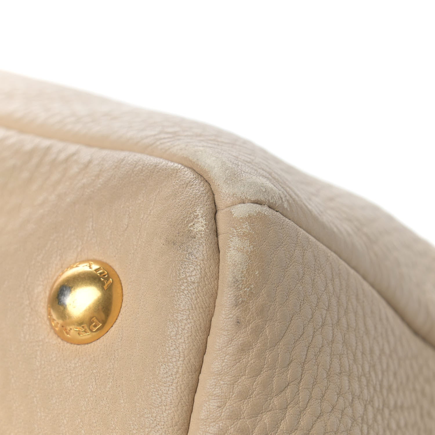Prada Vitello Daino Tote Sabbia 11 of 14